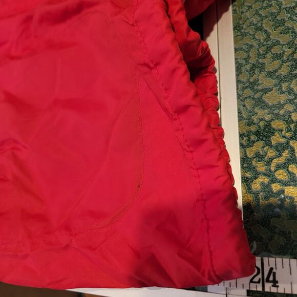 WestWind Women’s Vintage Red Greek Letter Windbreaker Jacket Medium ΔΓ Sorority - Picture 5 of 6